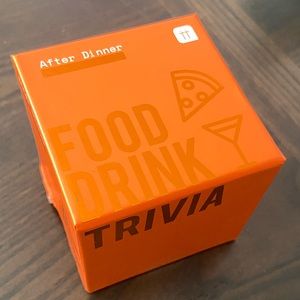 Food Drink Trivia Card Game